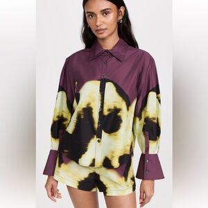 Jonathan Simkhai Avila Poplin Short & Matching Shorts